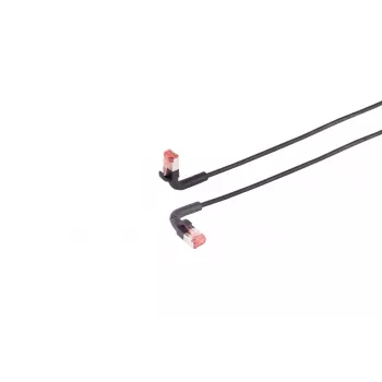 Kabel sieciowy Lanview LV-6AFTP-FLEX-ANG-0025B RJ45 Cat6A 25m Czarny