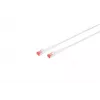 Kabel sieciowy Lanview LV-6AFTP-FLEX-ANG-005W RJ45 Cat6A 5m Biały