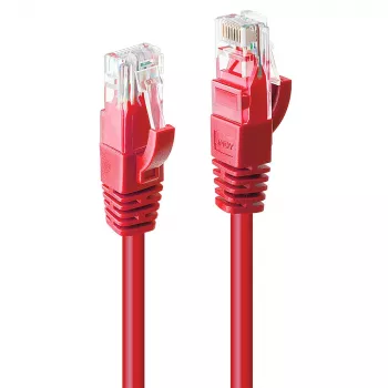 Kabel sieciowy Lindy 30m Kat.6 RJ-45 U/UTP Czerwony