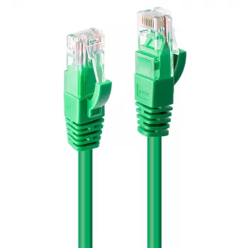 Kabel sieciowy Lindy 0,5 m RJ-45 Cat6 U/UTP zielony