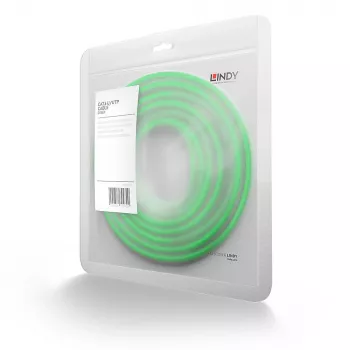 Kabel sieciowy Lindy 15m Kat.6 RJ-45 U/UTP Zielony