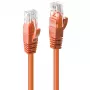 Kabel sieciowy Lindy 3m kat.6 RJ-45 U/UTP pomarańczowy