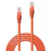 Kabel sieciowy Lindy 15m RJ-45 Cat6 U/UTP Pomarańczowy