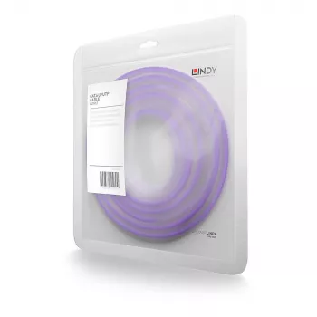 Lindy 30m Cat.6 U/UTP kabel sieciowy, fioletowy, 30 m, Cat6, U/UTP (UTP), RJ-45, RJ-45, fioletowy