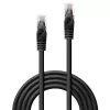 Lindy 48197 kabel sieciowy Czarny 10 m Cat6 U/UTP (UTP)