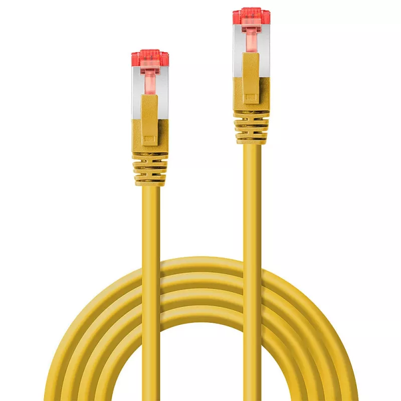 Lindy 47765 kabel sieciowy żółty 3 m Kat.6 S/FTP (S-STP)