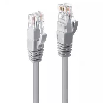 Lindy 3m Cat.6 U/UTP Kabel sieciowy, szary