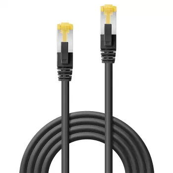Kabel sieciowy Lindy 47309 Cat7 S/FTP, RJ-45 do RJ-45, 2 m, czarny