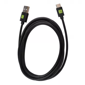Techly ICOC MUSB31-CMAM20T kabel USB USB 3.2 Gen 1 (3.1 Gen 1) 2 m USB A USB C Czarny