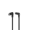 Kabel Lindy 1 m USB 3.2 USB-C kątowy do USB-C kątowy, 10 Gb/s