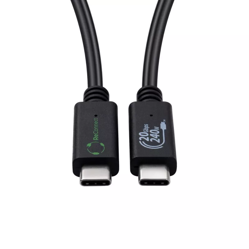Microconnect ECO-USB3.2CC2 kabel USB USB 3.2 Gen 2x2 2 m USB C czarny