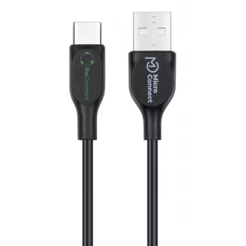 Microconnect ECO-USB3.1CCHAR05B kabel USB USB 2.0 0,5 m USB A USB C Czarny