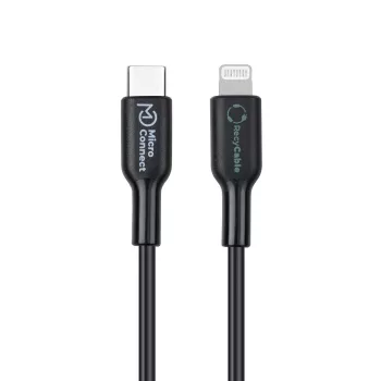 Kabel Microconnect ECO-USB3.1CL2 Lightning 2 m Czarny USB-C