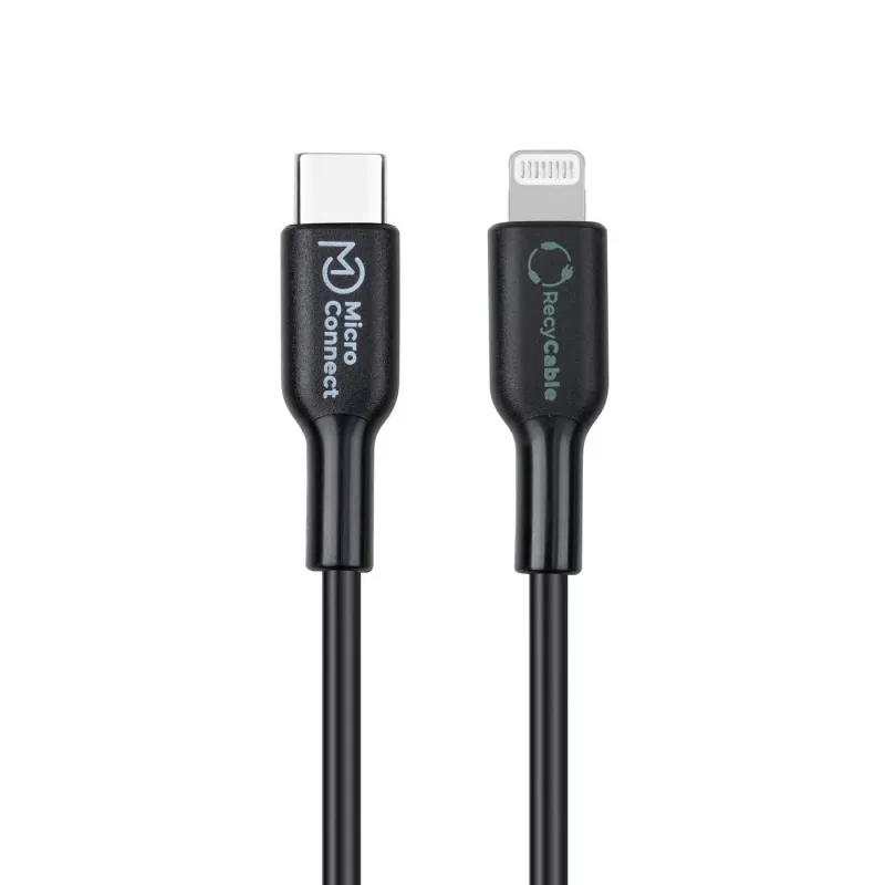 Kabel Microconnect ECO-USB3.1CL2 Lightning 2 m Czarny USB-C