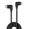 Lindy 1m USB 2.0 kabel USB-C kątowy na USB-C kątowy