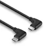 Lindy 1m USB 2.0 kabel USB-C kątowy na USB-C kątowy