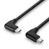 Lindy 1m USB 2.0 kabel USB-C kątowy na USB-C kątowy