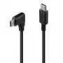 Lindy 1m USB 2.0 prosty USB-C to Right-Angled USB-C kabel