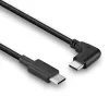 Lindy 1m USB 2.0 prosty USB-C to Right-Angled USB-C kabel