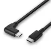 Lindy 1m USB 2.0 prosty USB-C to Right-Angled USB-C kabel