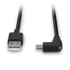 Lindy 1m kabel USB 2.0 typ A na wtyk USB-C kątowy