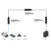 Lindy 43405 kabel USB USB 3.2 Gen 2 (3.1 Gen 2) 5 m USB C czarny