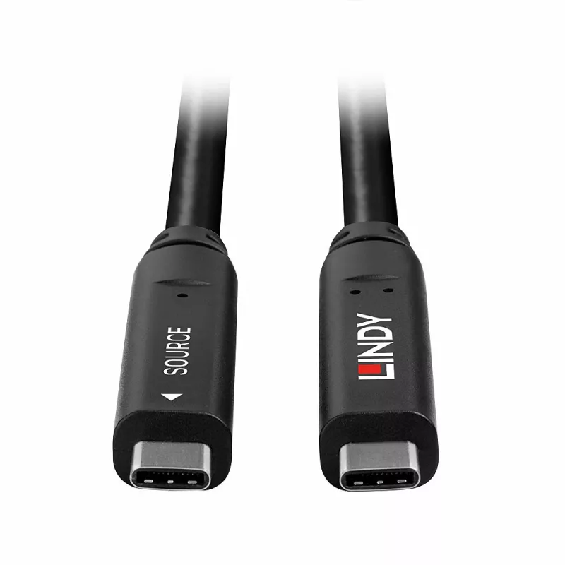 Lindy 10m USB 3.2 Gen 2 & DP 1.4 kabel hybrydowy typu C