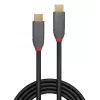 Lindy 0,5 m kabel USB 3.2 Typu C na Typ C, 20 Gb/s, 5 A, PD, Anthra Line