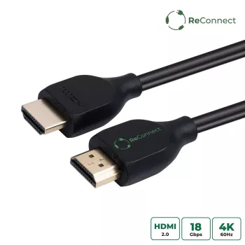Kabel HDMI Microconnect ECO-MC-HDM19191V2.0 1 m HDMI Typ A (Standard) Czarny