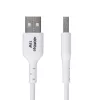 StarTech.com Kabel ładujący USB-A do USB-C o długości 1 m, ładowanie i synchronizacja, 3 A, USB 2.0, powłoka TPE - biały przewód ładujący USB