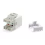 Equip Cat.6 Nieekranowane Złącze Keystone LSA, Typ cienki, Biały