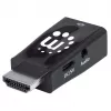 Manhattan HDMI do VGA (z audio) konwerter, 1080p, Męski na Żeński, port Micro-USB do zasilania, czarny, Trzyletnia gwarancja