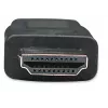 Kabel Manhattan HDMI na DVI-D 24+1, 1 m, męski na męski, czarny, Dual Link, kompatybilny z DVD-D, dożywotnia gwarancja, odpowiednik HDDVIMM1M