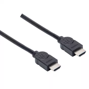 Kabel HDMI Manhattan HDMM150CM 4K@30Hz 1,5 m męski do męskiego czarny