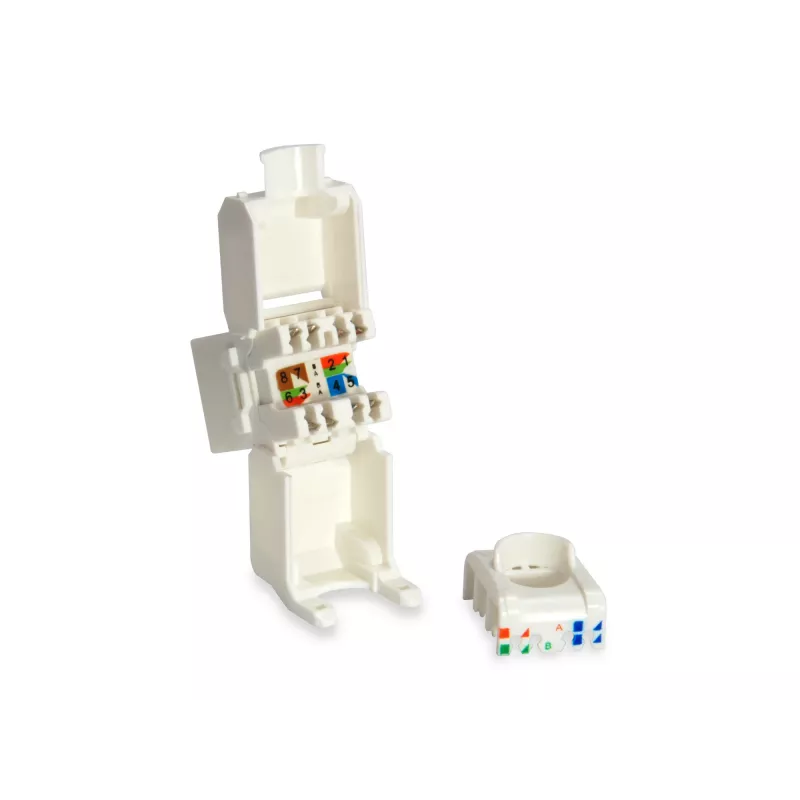 Nieekranowane złącze Keystone Cat.6 bez narzędzi, Equip 769216