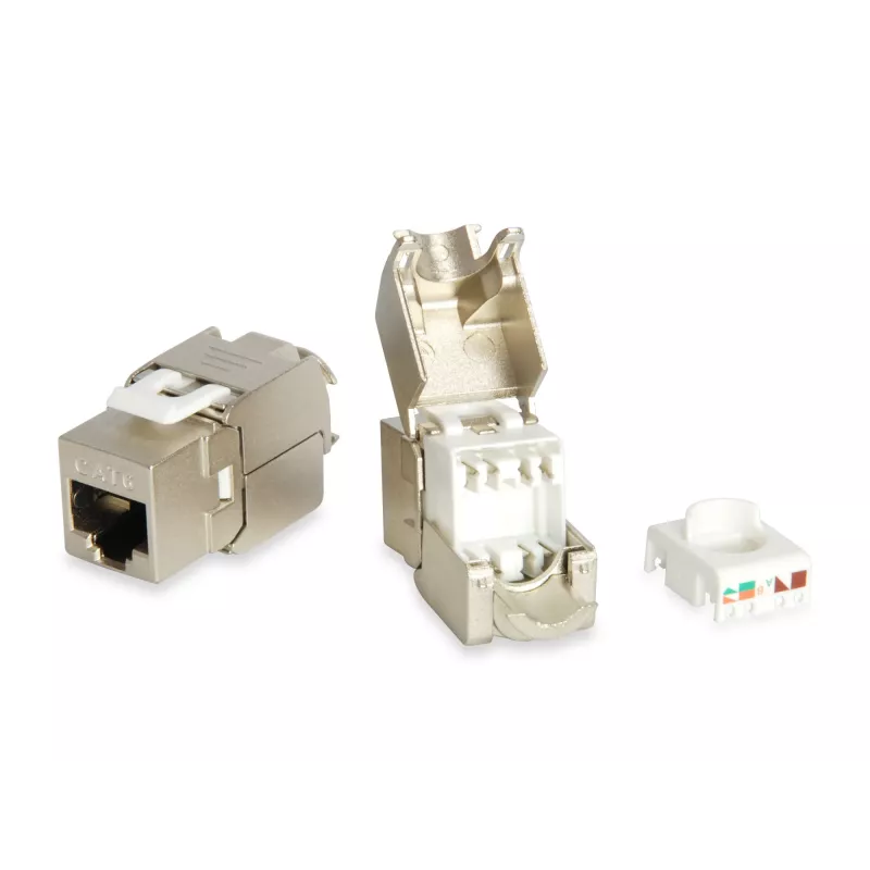 Cat.6 Shielded Keystone Jack Toolfree Equip 767213