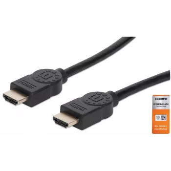 Kabel HDMI męsko-męski Manhattan HDMM2MP 1,8 m czarny