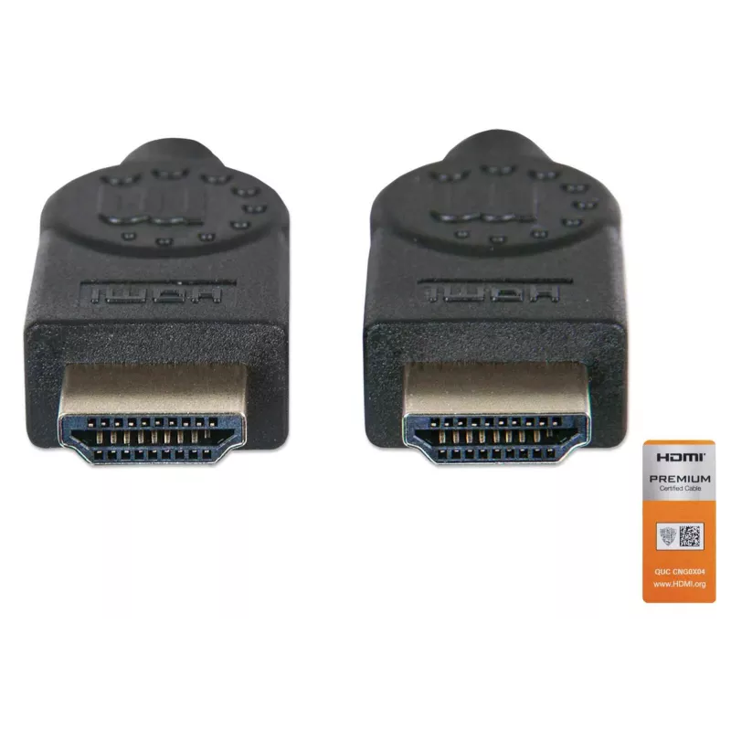 Kabel HDMI męsko-męski Manhattan HDMM2MP 1,8 m czarny