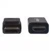 Przewód Manhattan DisplayPort 1.1 na HDMI, 1080p@60Hz, 1m, męski na męski, DP z zatrzaskiem, czarny, nie dwukierunkowy, trzy lata gwarancji