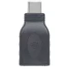 Manhattan Adapter USB-C na USB-A, Męski na Żeński, 5 Gb/s (USB 3.2 Gen1 znany jako USB 3.0), SuperSpeed USB, Czarny, Dożywotnia Gwarancja, Odpowiednik USB31CAADG