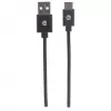 Kabel Manhattan USB-C do USB-A, 2 m, męski do męskiego, czarny, 480 Mbps (USB 2.0), Hi-Speed USB, dożywotnia gwarancja, odpowiednik USB2AC2M