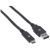 Kabel USB-C na USB-A Manhattan 354974 2 m męski na męski