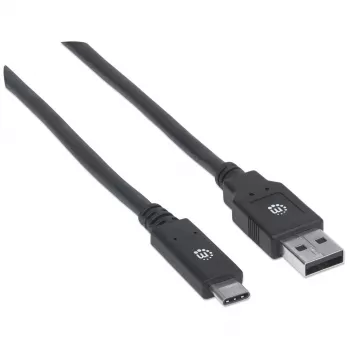 Kabel USB-C na USB-A Manhattan 354974 2 m męski na męski
