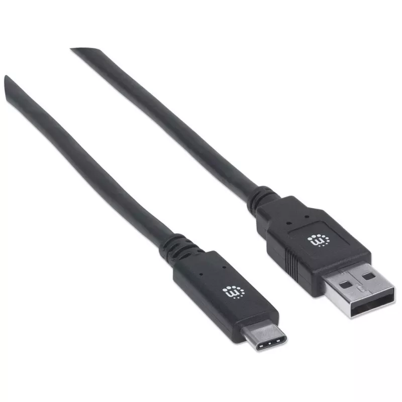 Kabel USB-C na USB-A Manhattan 354974 2 m męski na męski