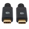 Kabel USB-C Manhattan USB315CC2M 2m Męski do Męskiego Czarny