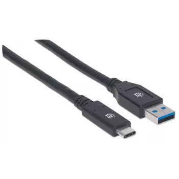 Kabel USB-C na USB-A Manhattan 354981 3 m męski na męski