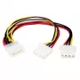 StarTech.com Kabel rozdzielający zasilanie Y LP4 na 2x LP4 M/Ż