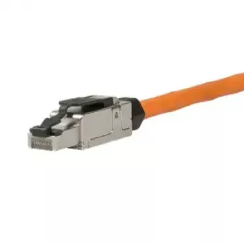Kabel sieciowy LogiLink MP0040 Złącze RJ-45 1m Czarny Metaliczny