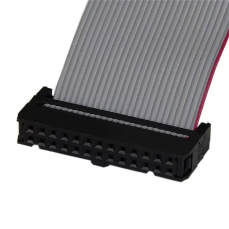 StarTech.com Niskoprofilowy 16-calowy adapter kablowy złącza portu równoległego z zaślepką – DB25 (żeński) do IDC26