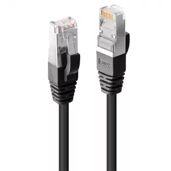 Kabel sieciowy Lindy 0.3m RJ-45 Cat6 Czarny